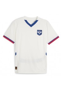 Fotbalové Dres Srbsko Venkovní Oblečení ME 2024 Krátký Rukáv